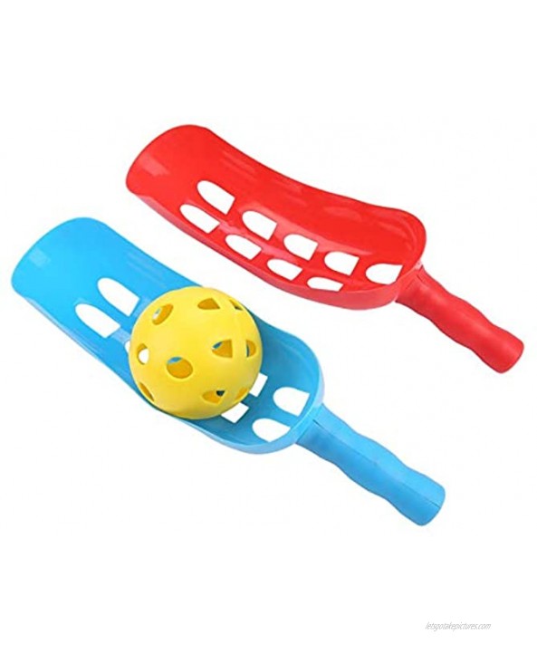 bizofft Catch Ball Set Catch Ball Game Set Plastic Parent-Child for Enhance Family Interaction Exercise Children's Rapid Reaction Ability