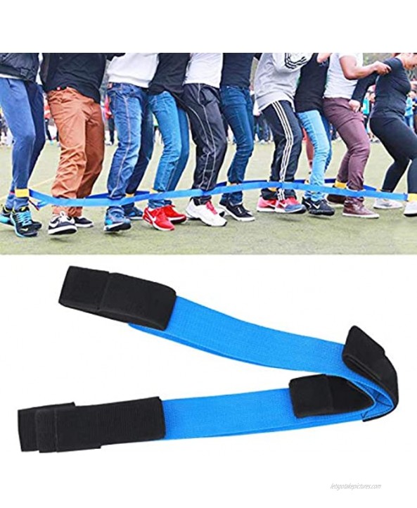 Emoshayoga Team-Building Game Durable Ribbon Elastic Improve Relationship for Any Outdoor Activities for Outdoor Play for CarnivalSet of 5 People