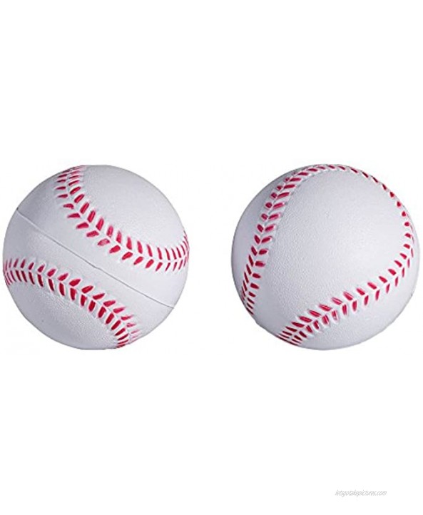 Franklin Sports MLB Baseball Pop A Pitch Includes 25 Inch Collapsible Plastic Bat and 3 Plastic Baseballs & MLB Replacement Foam Balls 2 pk No. 14941