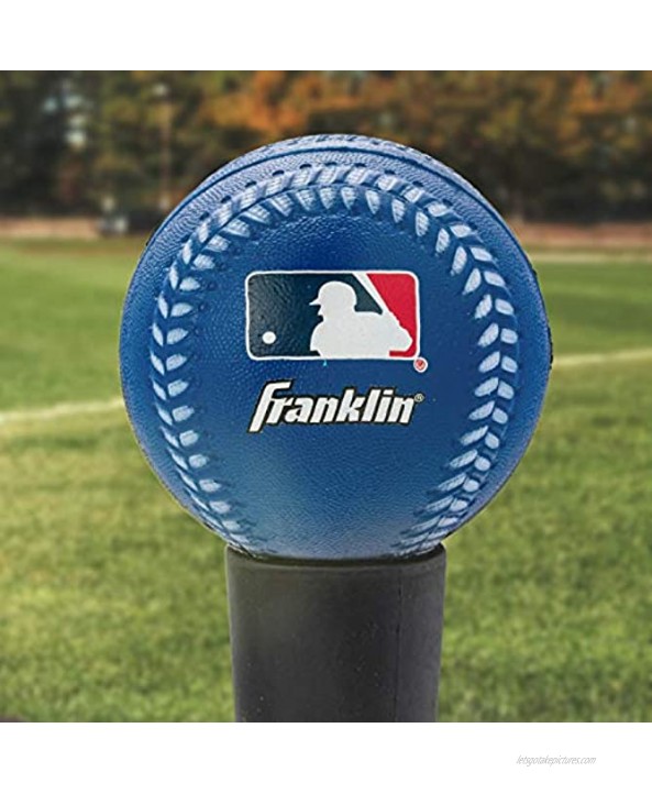 Franklin Sports MLB Foam Baseball Bat and Ball Set – 24” Oversized – 27” Standard