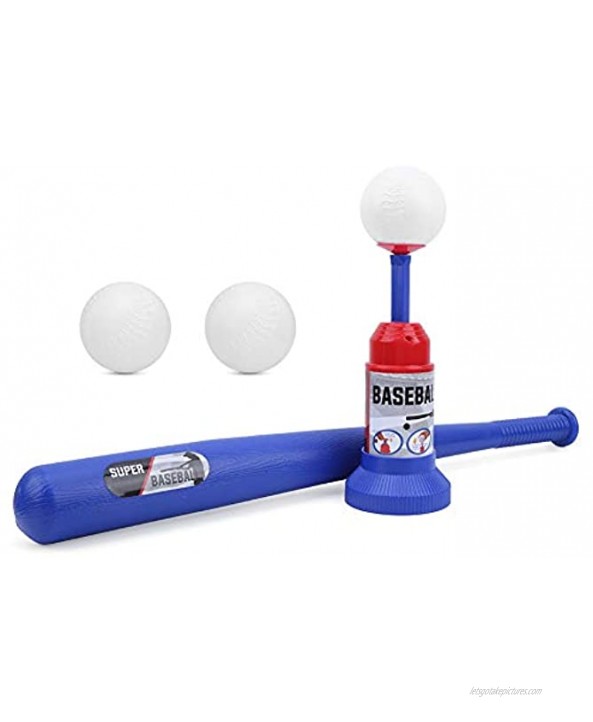 Hinzonek Baseball Ball Set Toy Semi Automatic Baseball Launcher Baseball Bat Toy for Children 777?607