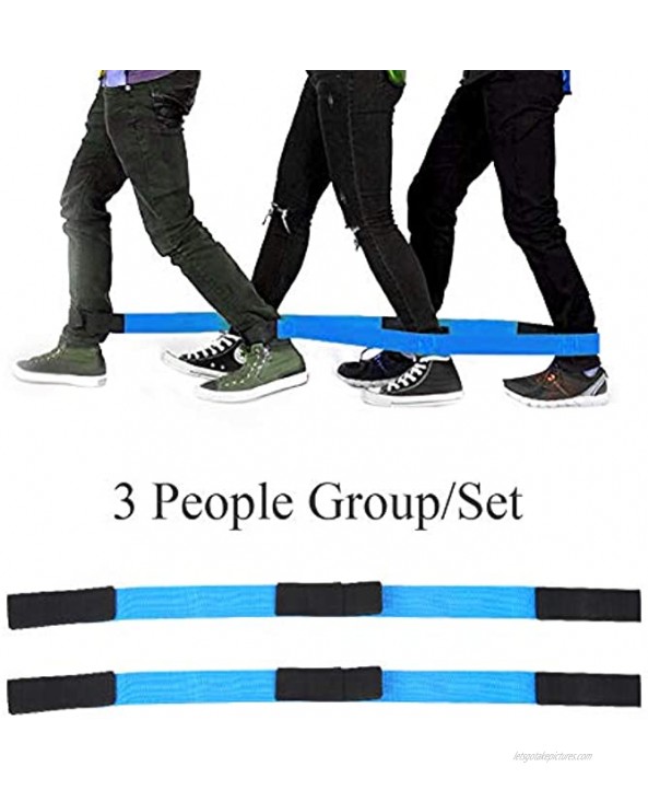 Kadimendium Sturdy Durable Team-Building Game for Outdoor Play for Family Party Improve Relationship for Any Outdoor ActivitiesSet of 3 People