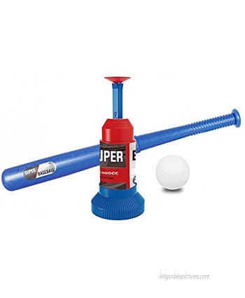 Kids Baseball Trainer Pitching Machine,Includes 3 Plastic Baseballs & Baseball Bat Baseball Tee Ball Set Outdoor Toys for Toddler Boy,Push Type