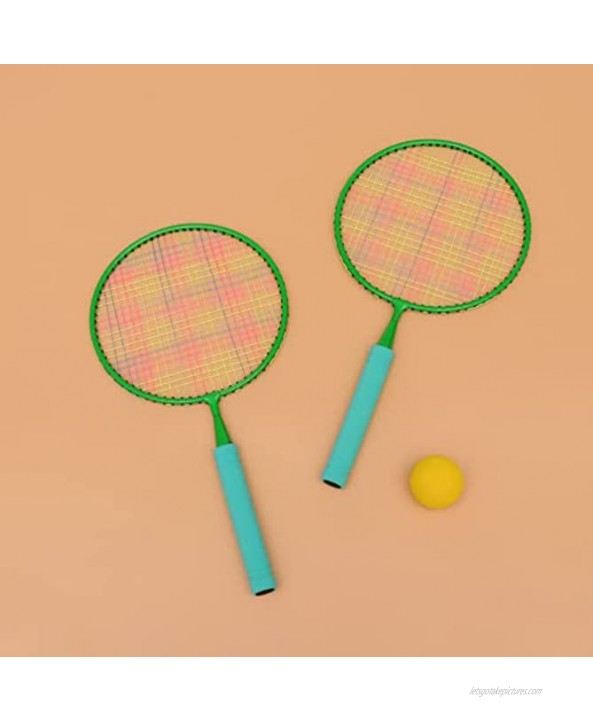 KYHS 1 Set of Colorful Badminton Rackets Outdoor Sports and Leisure Toys for Beginners to Train. Children's Badminton Suits to Play with Children