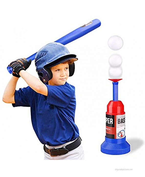 Melodyblue Toddler Toys Set Kids Toys Baseball Tee Ball Set Outdoor Toys for Toddler Boy Toys with Toddler T Ball Set with