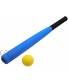 NUOBESTY Kids Baseball Bat Toy Foam Balls with Foam Covered Bat for Children Toddler Outdoor Ball Game Playground Accessories Random Color Ball