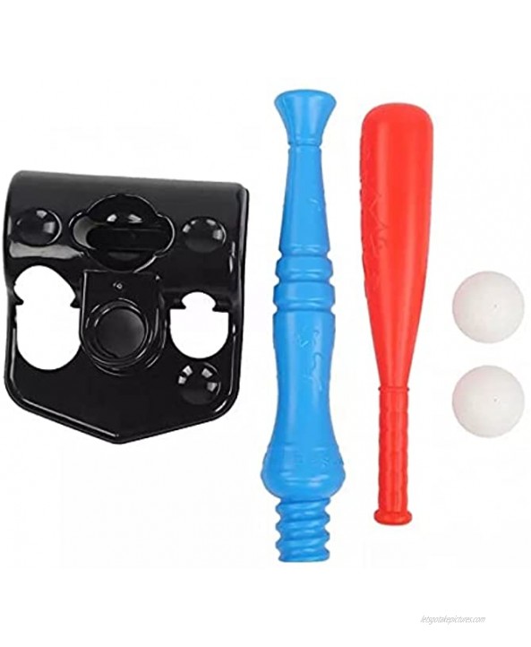 T-Ball Set for Toddlers Children Baseball Set Baseball Toys for Indoor Outdoor Kids Sports Fitness Training Toys Team Sports Color : Blue and Red Size : One Size