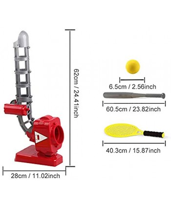 VGEBY Baseball Launcher RC Baseball Pitching Machine Automatic Pitcher for Boys&Girls Outdoor Playing