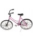 4.3" Mini Alloy Finger Bikes Mountain Bike Fixed Bicycle Model Novelty Toys Game for Kids Boys Girls Children Adult Gift Select Colors Pink