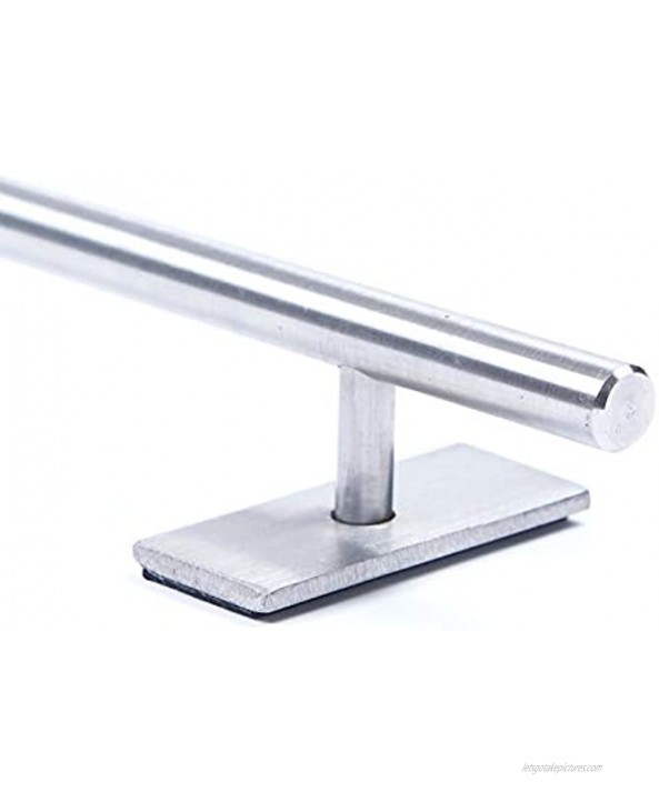 FLVFF Fingerboard Rail Metal Made of Solid Stainless Steel Rails Ramp and Skate Parks R2