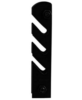 SOLDIER BAR Fan Team Fingerboards Ramp Display Rack Black On Desk 15cmX3cm