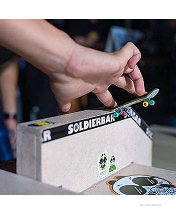 SOLDIER BAR Soldierbar Fingerboards Wheels（PRO Bearing 4Pcs Set Gray