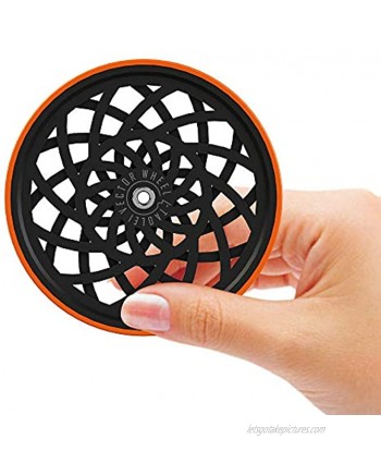 TAOLEI Fidget Fingertip Spinner Gyroscope Visual Finger Toys with Optical Illusion for Anti-Anxiety Stress Relieve -Sensory Dynamic Light Wheel Spinning 5 Piece