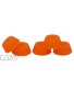 Teak Tuning Bubble Bushings Pro Duro Series in Orange Loose 61A Custom Molded Fingerboard Tuning
