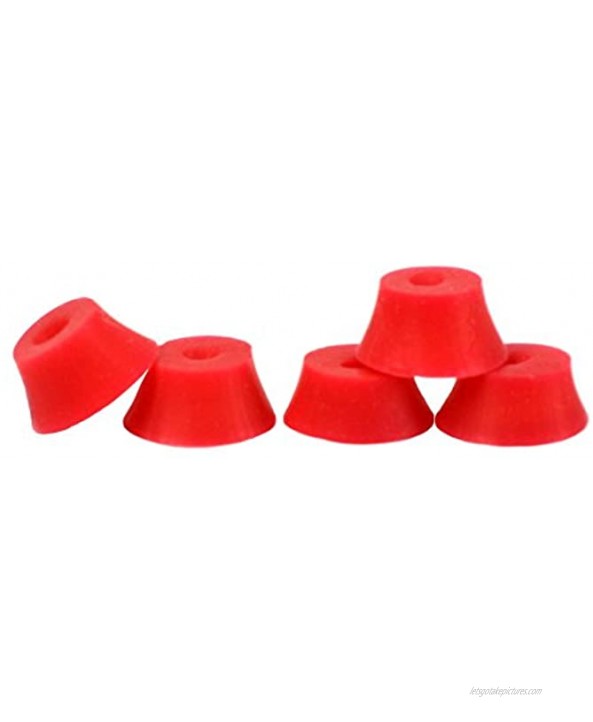 Teak Tuning Bubble Bushings Professional Shaped Fingerboard Tuning Red Pack of 5