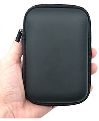 Teak Tuning Fingerboard Travel Carry Case Mini Hard Protective Shell Black 4.5" x 3" x 1.5" Mini Version