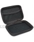 Teak Tuning Fingerboard Travel Carry Case Mini Hard Protective Shell Black 4.5" x 3" x 1.5" Mini Version