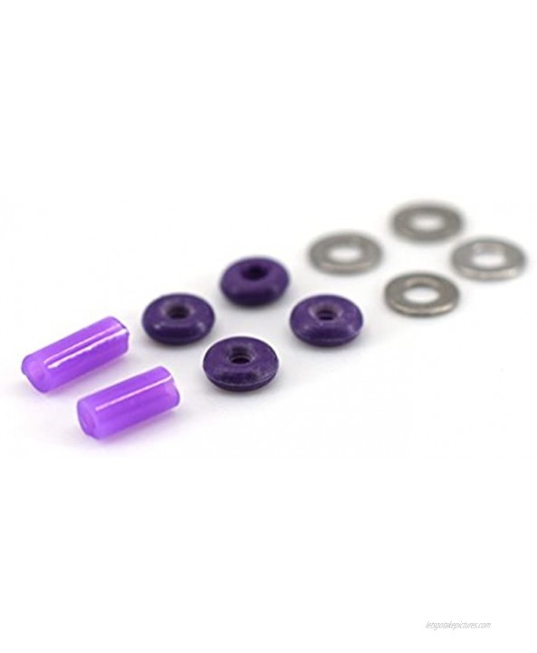 Teak Tuning O-Ring Fingerboard Tuning Kit Purple