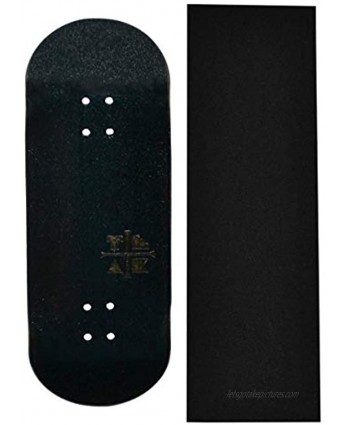 Teak Tuning Prolific Wooden Fingerboard Deck Black Mamba 34mm x 97mm Handmade Pro Shape & Size Five Plies of Wood Veneer Includes Prolific Foam Tape