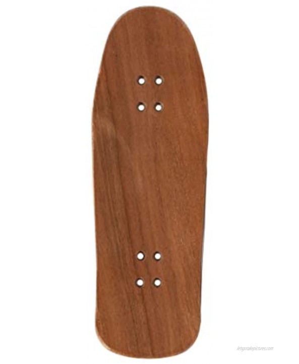 Teak Tuning Wooden Fingerboard Carlsbad Cruiser Deck Prunus Serotina 34mm x 100mm Handmade Pro Shape & Size Five Plies of Wood Veneer Includes Prolific Foam Tape