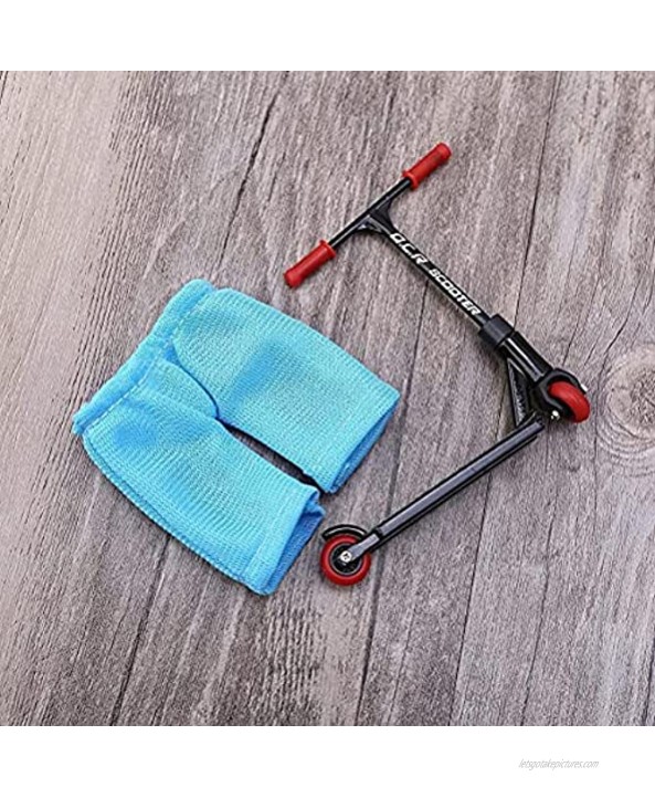 T.Y.G.F Finger Scooter Set with Tools Mini Alloy Finger Scooter Model Interactive Finger Toy for Toddlers Novelty Sensory Activity Finger Skateboard Kit