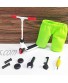 T.Y.G.F Finger Scooter Set with Tools  Mini Alloy Finger Scooter Model Interactive Finger Toy for Toddlers Novelty Sensory Activity Finger Skateboard Kit