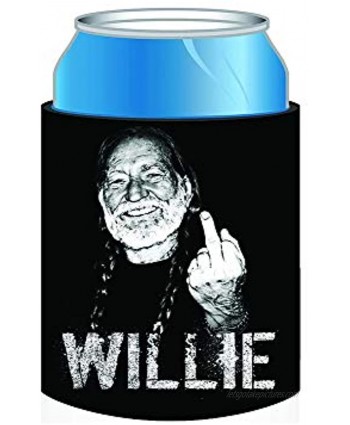 Willie Nelson Neoprene Can Huggie Middle Finger