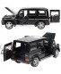 Diecast Pull Back Cars 6.1" Alloy Toddler Cars  Toy Car Model 1:32 with Sound and Light for G65 SUV AMG for Kids GiftBlack