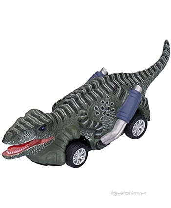 Dinosaurs Pull Back Car Toy Pull Back Toy Cars High Simulation Modeling with Pull Back Function for Party Decoration for Birthday Gift Raptor