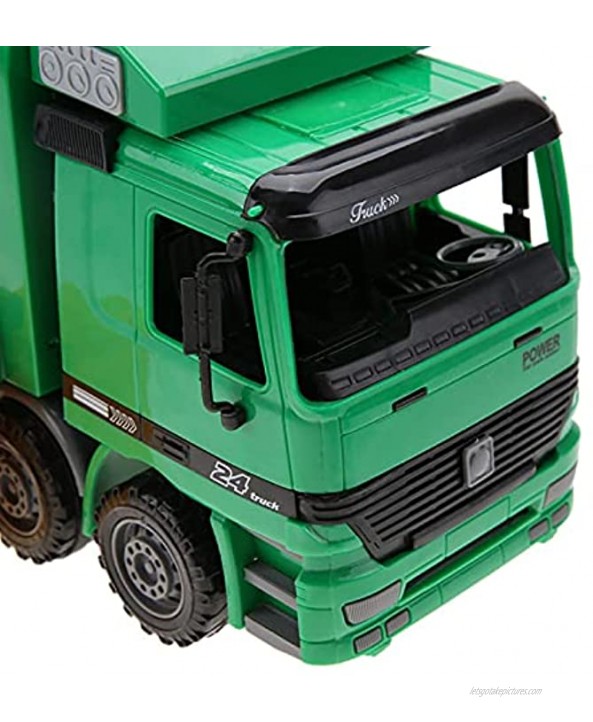Garbage Truck Model Sanitation Toy Garbage Truck Shaped for Early Childhood Education for Parent-Child Interaction
