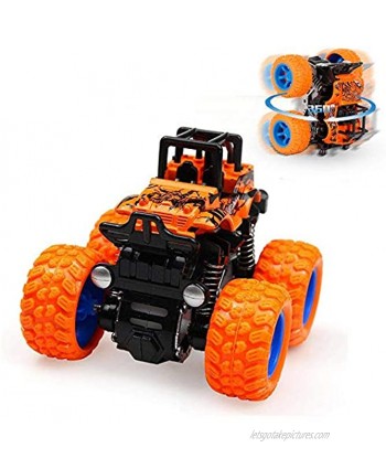 Monster Trucks Toys Toddler Toys Pull Back Cars,Pull Back Cars Toys for Kids  360 Degree Rotation 4 Wheels Drive Durable Friction Powered Car Toys