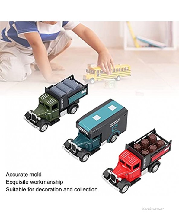 SALUTUY Children Car Toy High Simulation Pull Back Function Car Toy for Party3 Piece Set