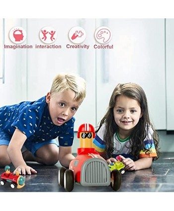 Toy Cars for 1 2 3 4 5 Year Old Boy Girls 3 Pcs Wind Up Car Toys for Toddlers 1-3 Friction Powered Baby Kids Toys for Age 3-9 First Birthday Gift