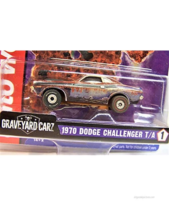 Auto World Graveyard Carz 1970 Dodge Challenger T A Ho Scale Slot car