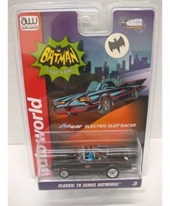 Auto World SC358 Batman Classic TV Series Batmobile HO Scale Electric Slot Car