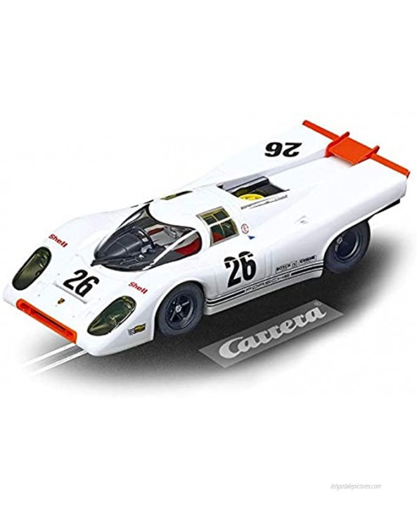 Carrera 27606 Porsche 917K #26 Evolution Analog Slot Car Racing Vehicle 1:32 Scale