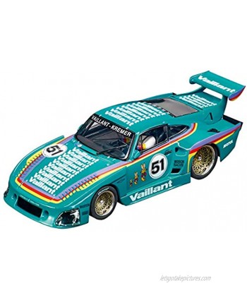 Carrera 30898 Porsche Kremer 935 K3 Vaillant #51 Digital 132 Slot Car Racing Vehicle 1:32 Scale