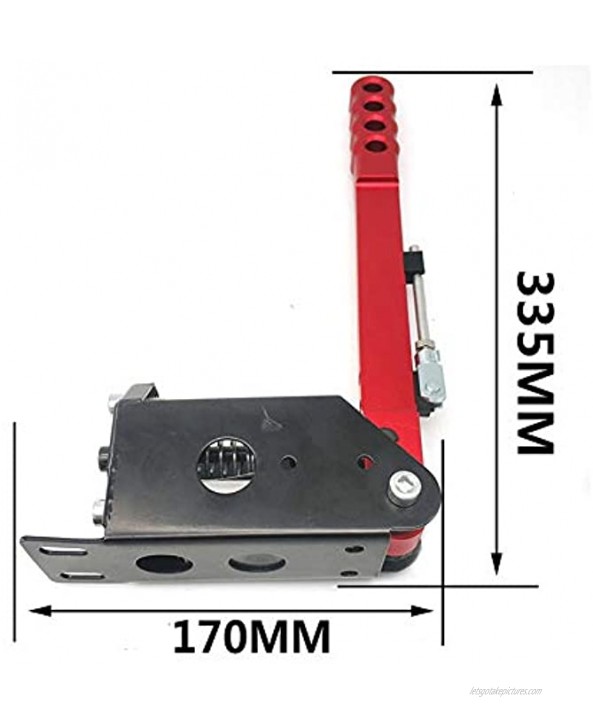 nago0 USB Handbrake,14Bit Drifting Non-Contact Sensor Adjustable Height Auto PC Racing Handbrake Lever for Racing Games G27 G29