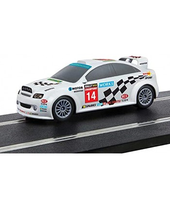 Scalextric Start Rally Style Car Team Modified 1:32 Slot Race Car C4116 Blue