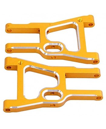 Toyoutdoorparts RC 10201902008 Gold Alum Front Lower Suspension Arm for HSP 1 10 On-Road Car