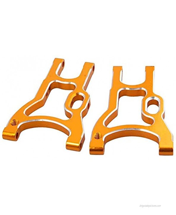 Toyoutdoorparts RC 102021 02007 Gold Alum Rear Lower Suspension Arm for HSP 1 10 On-Road Car