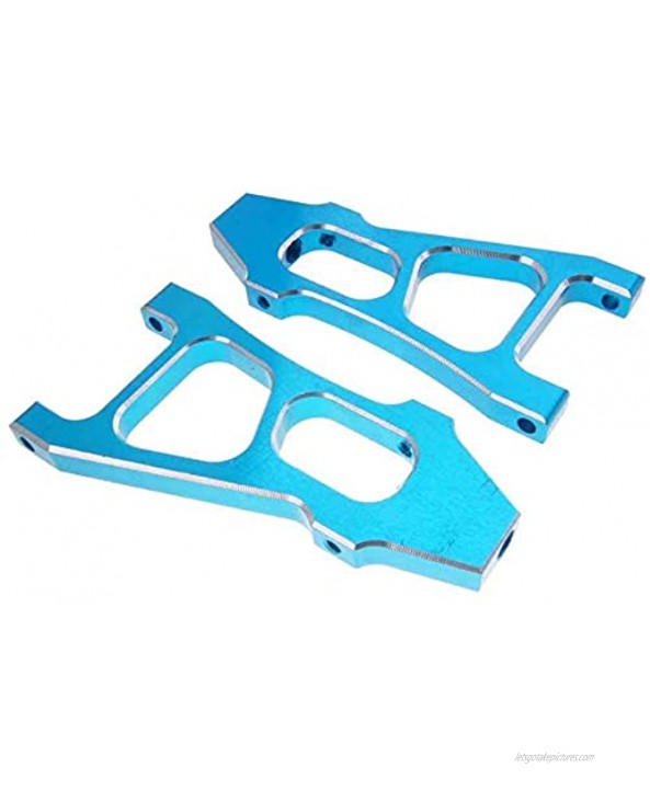 Toyoutdoorparts RC 188819 Blue Alumiunm Front Lower Arm for Redcat 1:10 Volcano S30 Monster Truck