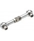 uxcell RC Front Rear Steering Linkage Servo Link Pull Rod Turnbuckle 38mm Silver Tone