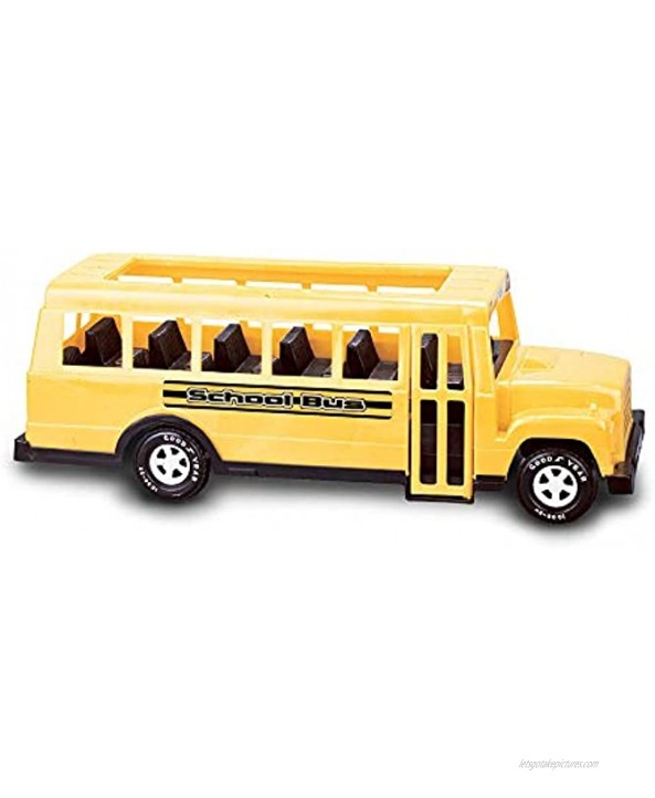American Plastic Toys 18 School Bus Yellow 83140