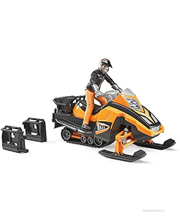 Bruder Snowmobile with Driver & Accessories