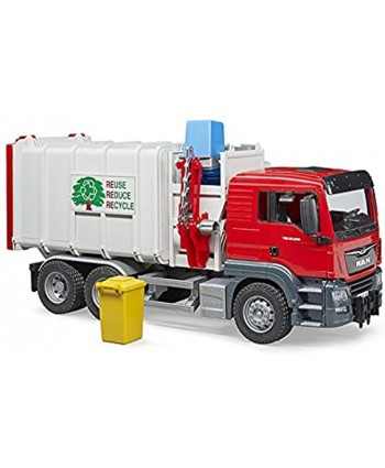 Bruder Toys 03761 Man TGS Side Loading Garbage Truck