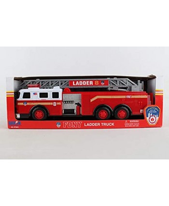 Daron FDNY Ladder Truck with Lights and Sound