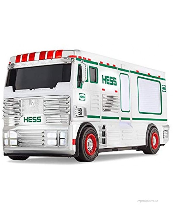 Hess 2018 Toy Truck RV with ATV and Motorbike