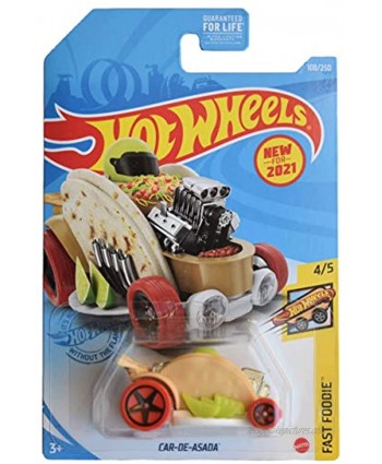 Hotwheels [Car De Asada] Fast Foodie 4 5 [Taco Truck]