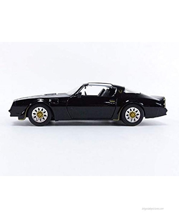Jada Toys Fast & Furious 1:24 1977 Pontiac Firebird Die-cast Car Toys for Kids and Adults Black